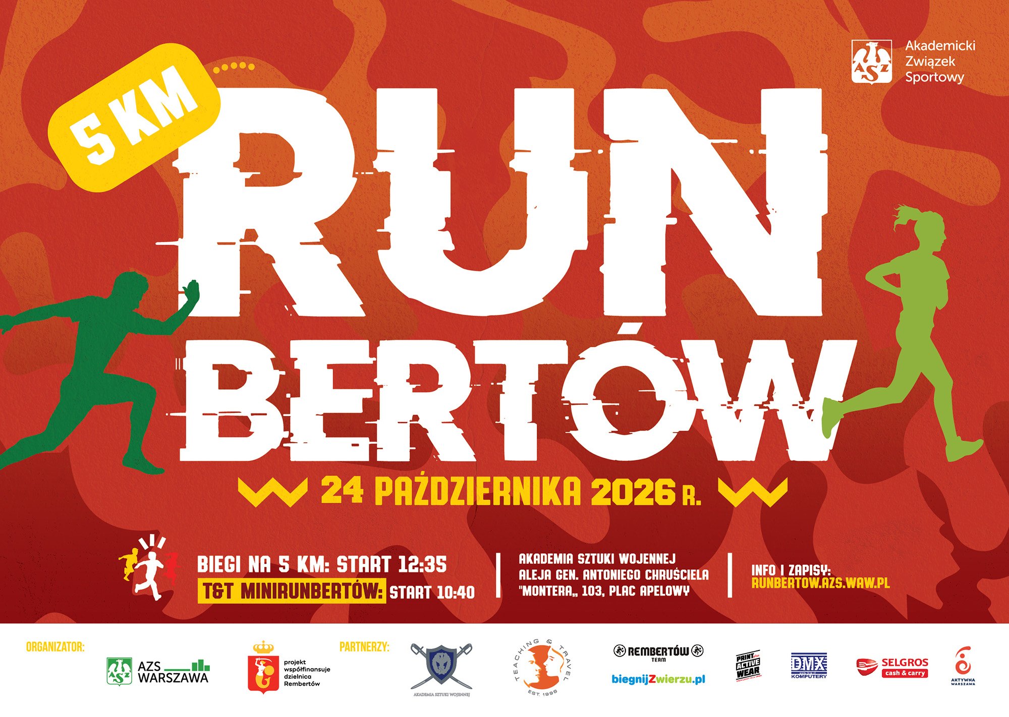 IX BIEG RUNbertów 2026 Logo