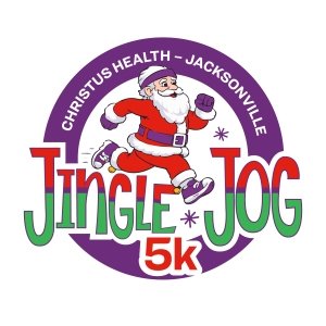 Jacksonville Jingle Jog 5K & Fun Run Presented by CHRISTUS Health Logo