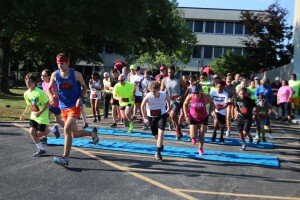 Jadah A. Gallaher "GO HARD" 5K Logo