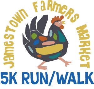 Jamestown Farmers Market 5K Logo