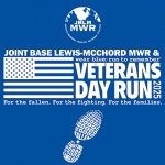 JBLM  Veterans Day Run Logo