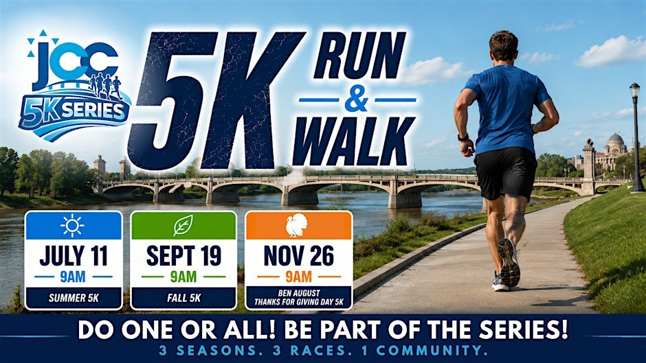 JCC Summer 5K Logo