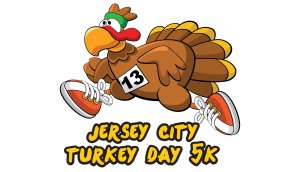 Jersey City's Turkey Day 5K & 1 Mile Fun Run Logo