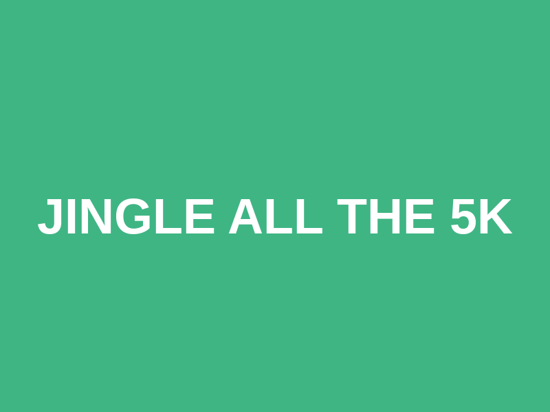 Jingle all the 5K Logo