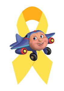 J.J. the Jet Plane Foundation 5K Color Run/Walk for Pediatric Cancer Logo
