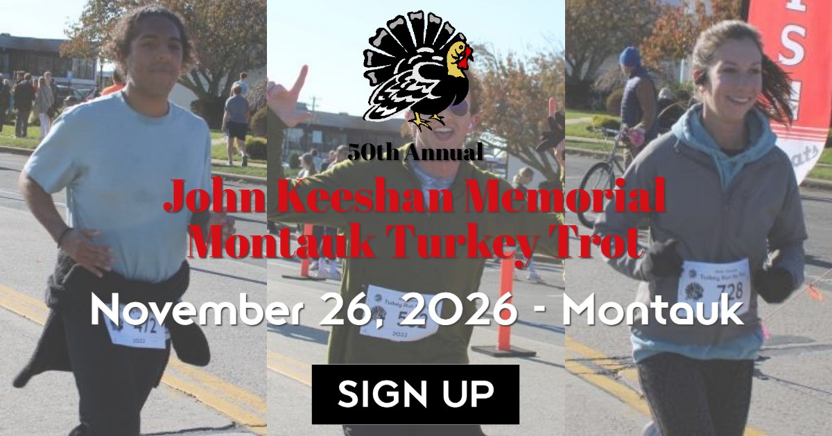 John Keeshan Memorial Montauk Turkey Trot 2026 Logo