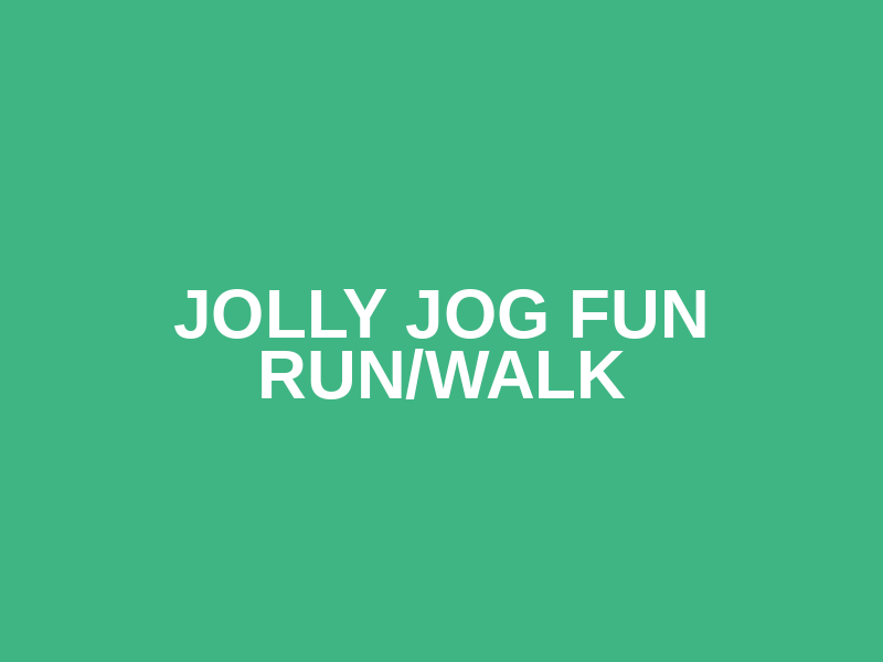 Jolly Jog Fun Run/Walk Logo