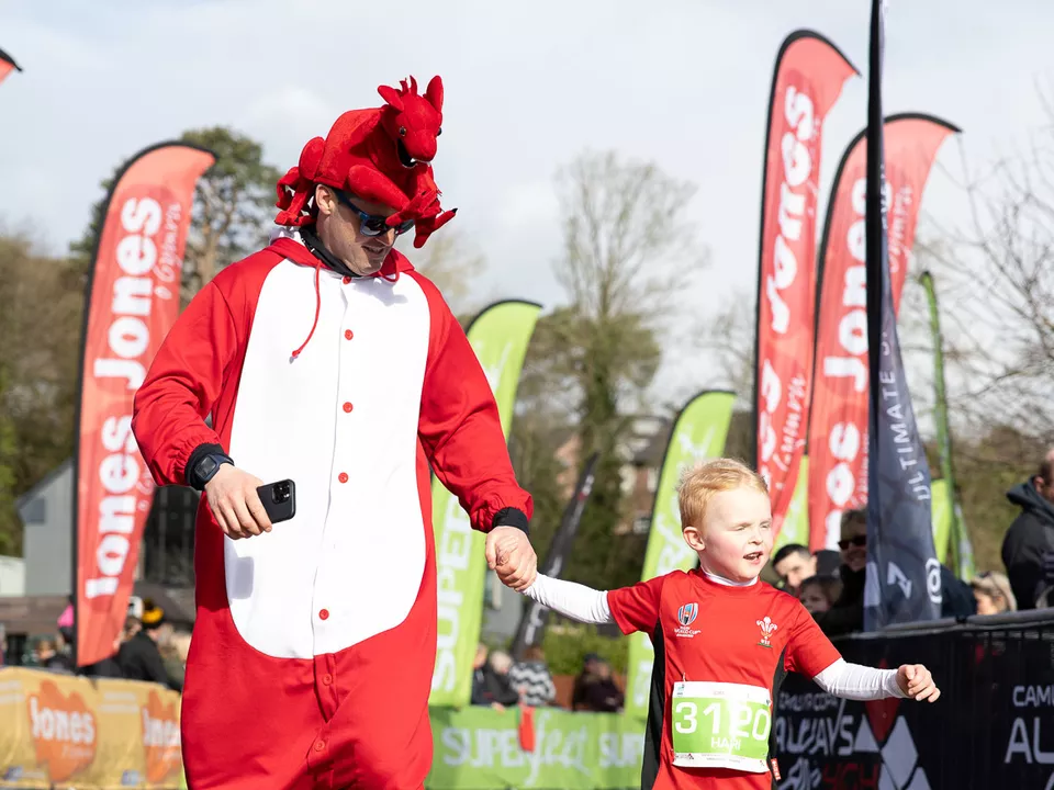 Jones o Gymru Anglesey Half Marathon and 10k Logo