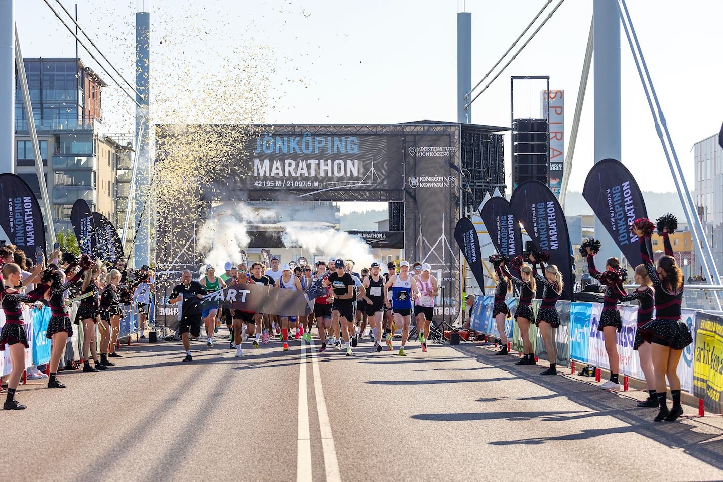 Jönköping Marathon & Half Marathon Logo