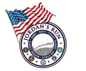 Jordan's Run Veterans' Memorial 5K Run/Walk Logo
