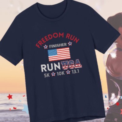 July 4th Run 5K/10K/13.1 DENVER/AURORA Logo
