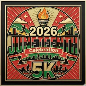 Juneteenth Celebration 5k Logo