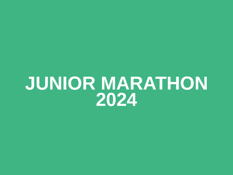 Junior Marathon 2024 Logo