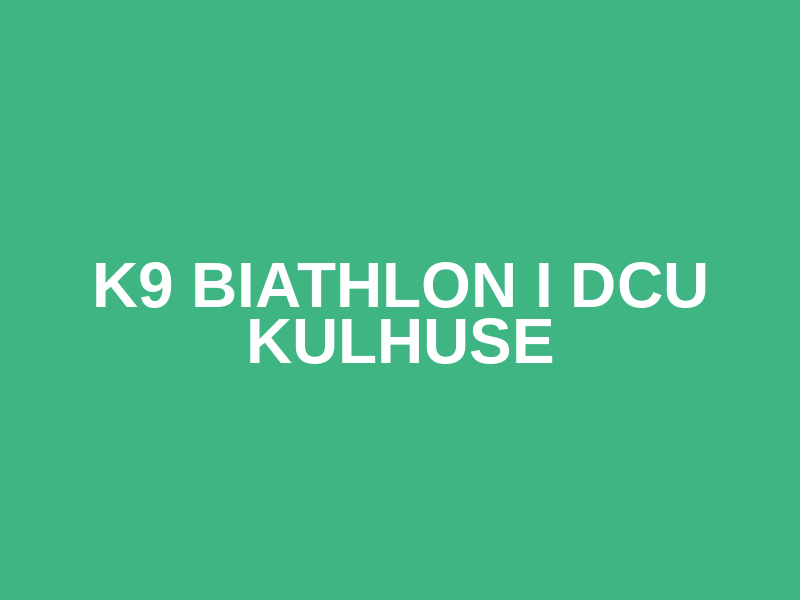 K9 BIATHLON i DCU Kulhuse Logo