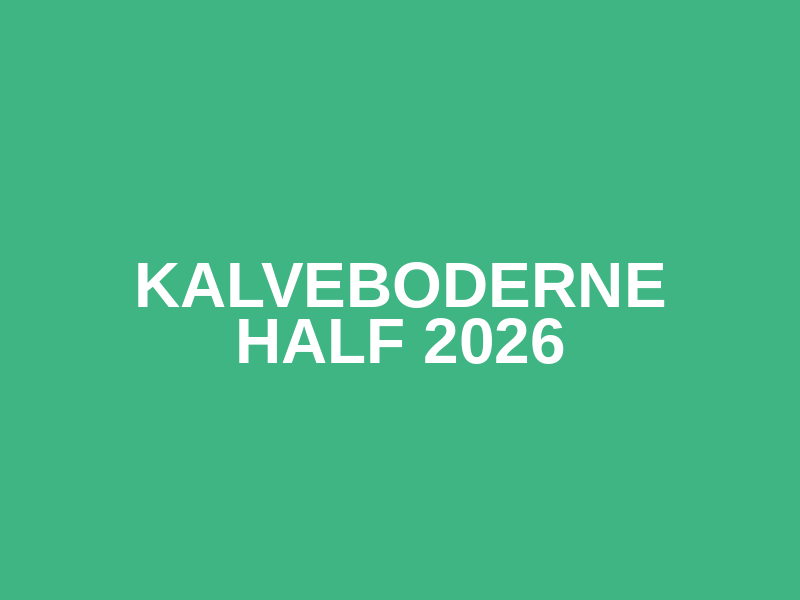 Kalveboderne Half 2026