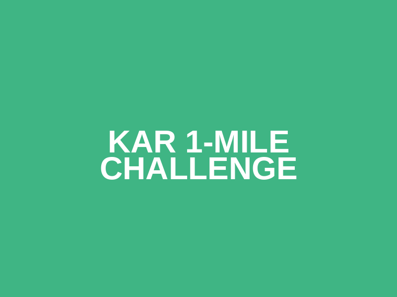 KAR 1-Mile Challenge Logo