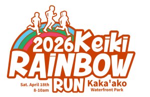 Keiki Rainbow Run Logo