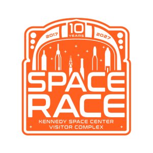Kennedy Space Center Visitor Complex Space Race 3K Walk/Run Logo