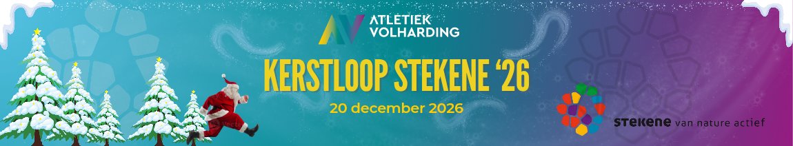 Kerstloop Stekene 2026 Logo