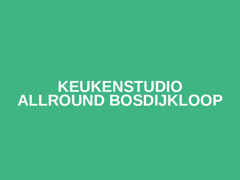 Keukenstudio Allround Bosdijkloop Logo