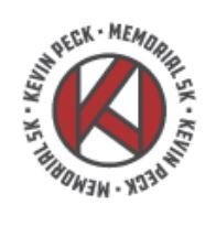 Kevin Peck Memorial 5K Logo