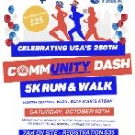KGNS COMMUNITY DASH 5K RUN AND WALK Logo