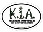 K.I.A. Memorial Roadmarch Logo