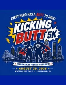 Kicking Butt 5K Run/Walk Logo