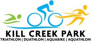 Kill Creek Park Triathlon, Duathlon, Aquabike, & Aquathlon Logo