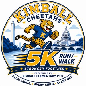 Kimball Elementary 5k Logo