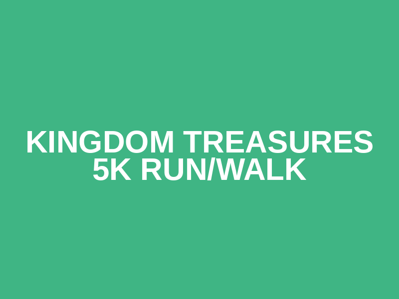 Kingdom Treasures 5K Run/Walk Logo