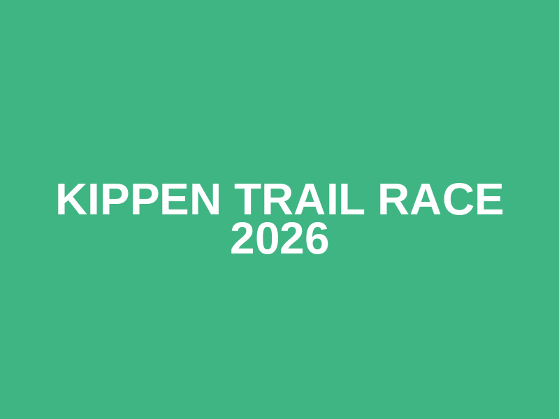 Kippen Trail Race 2026 Logo