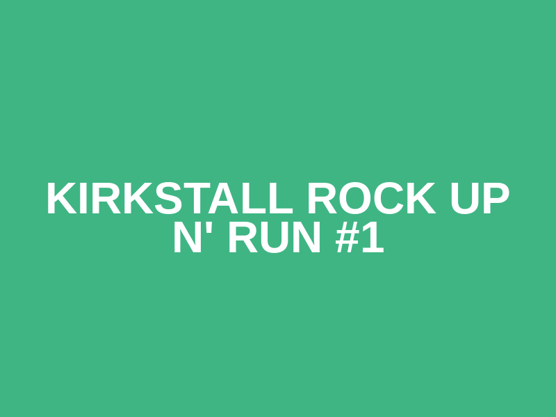 Kirkstall Rock up n' Run #1 Logo