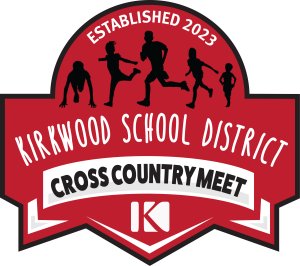 Kirkwood School District Cross Country Meet Logo