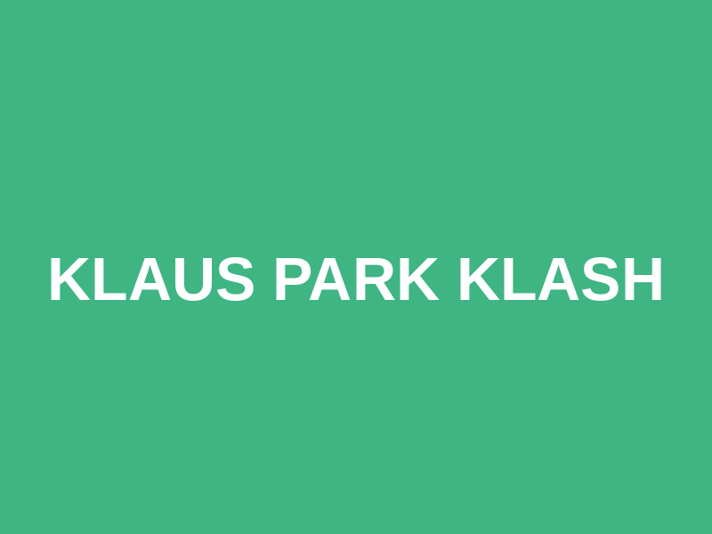 Klaus Park Klash Logo