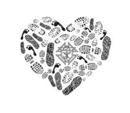 Knights of Columbus Council 5480 10-Mile and 10-Kilometer Run for the Heart Logo
