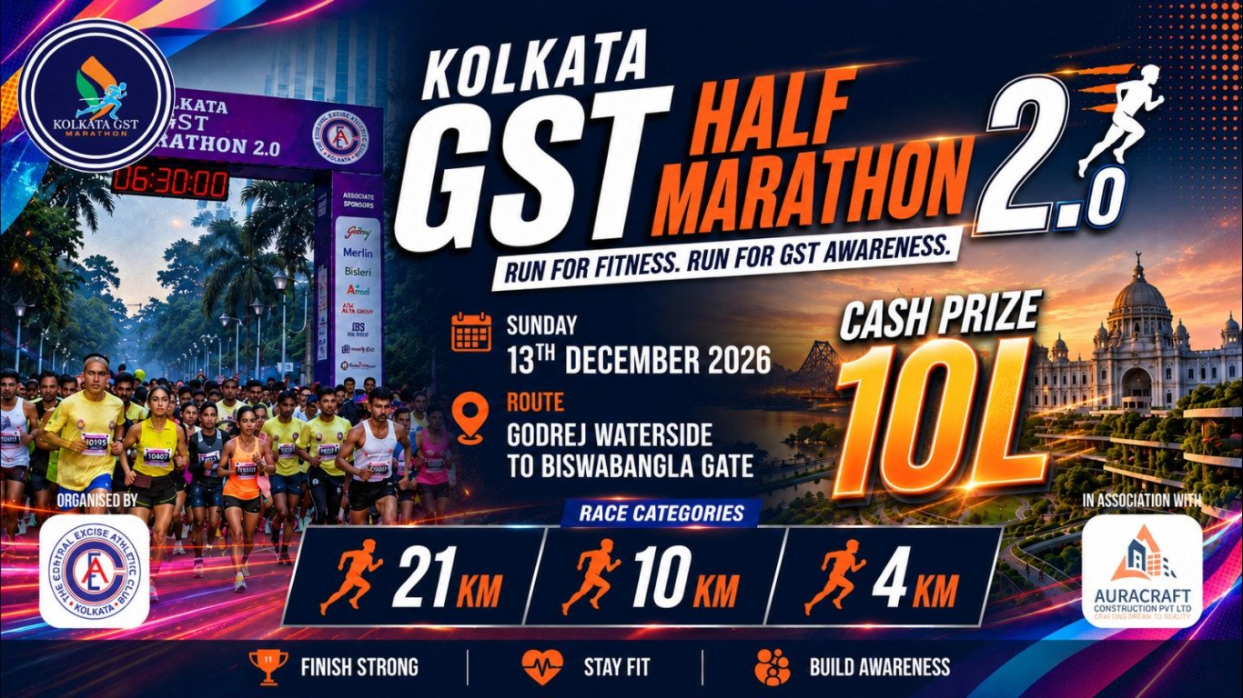 Kolkata GST Half Marathon 2.0