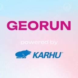 KOM GeoRun Logo