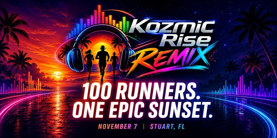 KOZmic Rise REMIX — 100 Runners. One Epic Sunset.