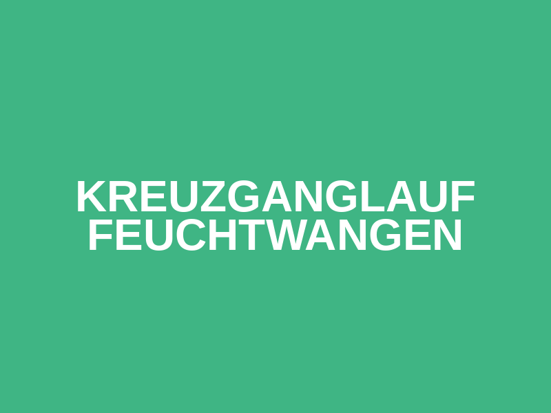 Kreuzganglauf Feuchtwangen Logo