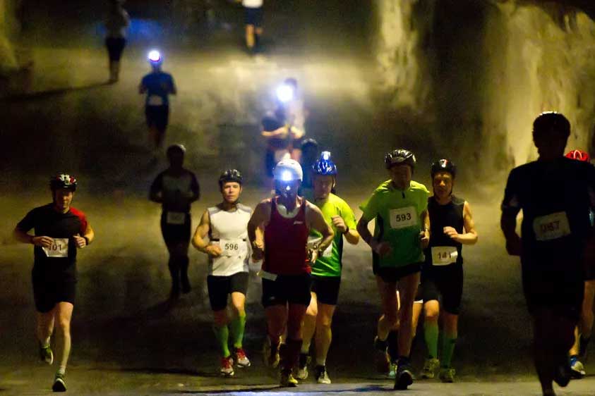 Kristallmarathon im Erlebnis Bergwerk Merkers