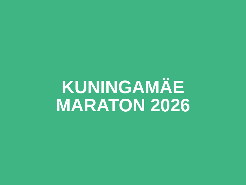 KUNINGAMÄE MARATON 2026 Logo