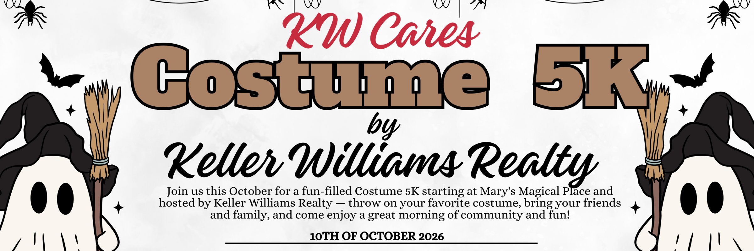 Kw Cares Costume 5K Logo