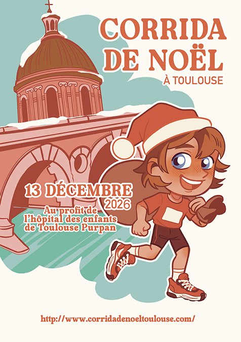 LA CORRIDA DE NOËL DE TOULOUSE Logo