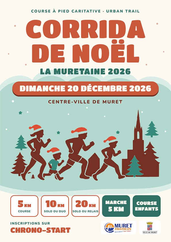 LA CORRIDA DE NOËL MURETAINE Logo