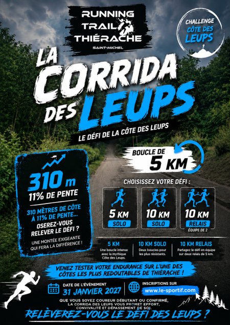 La Corrida des Leups Logo