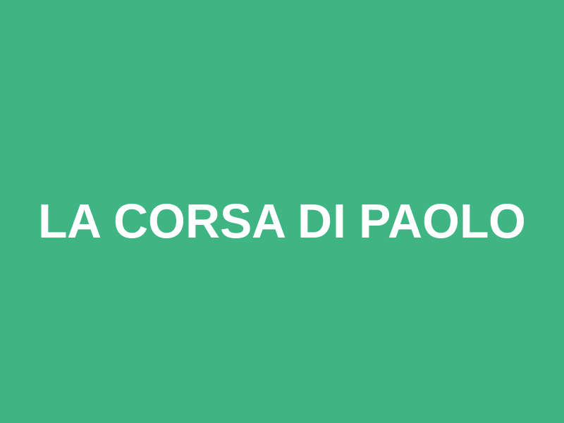 La Corsa di Paolo Logo