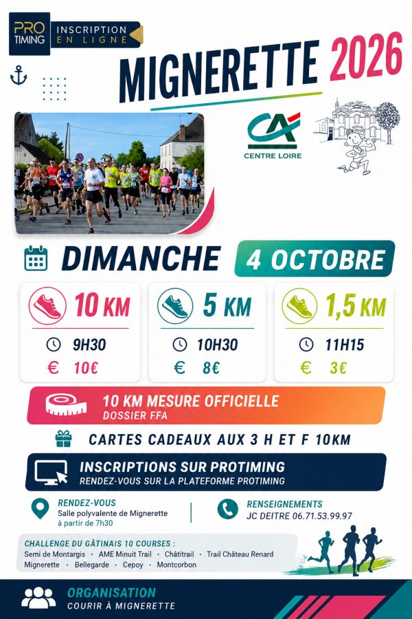 La Course de Mignerette Logo