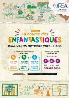la course des enfantastiques Logo