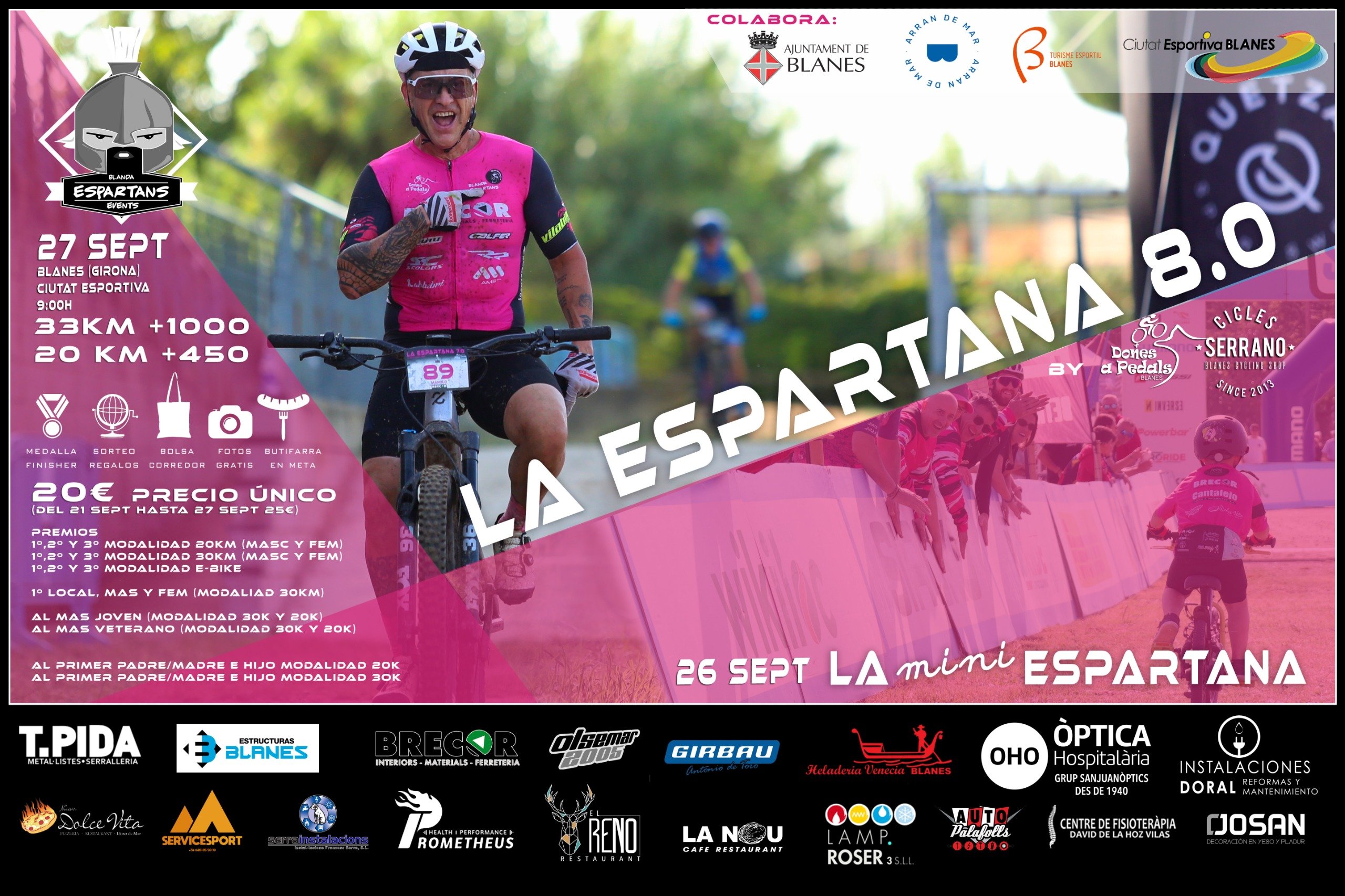 La Espartana 8.0 by Dones a Pedals & Cicles Serrano